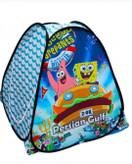 چادر بازی کودک با طرح باب اسفنجی و درب زیپدار – مناسب اتاق کودک و بازی فانتزی دخترانه