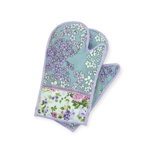 دستکش فر نسوز دورو با الیاف لایکو و طرح سنتی ۳۳۰ – مناسب پخت و پز و آشپزی