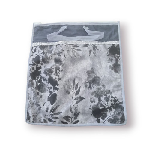 کیسه سبزی پارچهای ضدآب سایز ۴۰×۳۵ با زیپ و دستگیره حمل – طرح ۳۳۰