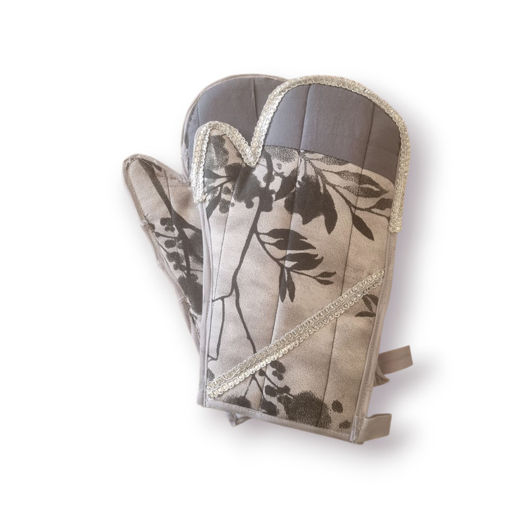 دستکش فر نسوز دورو با الیاف لایکو و طرح سنتی ۳۳۰ – مناسب پخت و پز و آشپزی