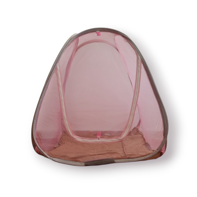 پشهبند نوزاد آپکس با طراحی کمپی، توری حریر ریزبافت و کاور مخصوص حمل – سایز 100 در 100 سانتیمتر