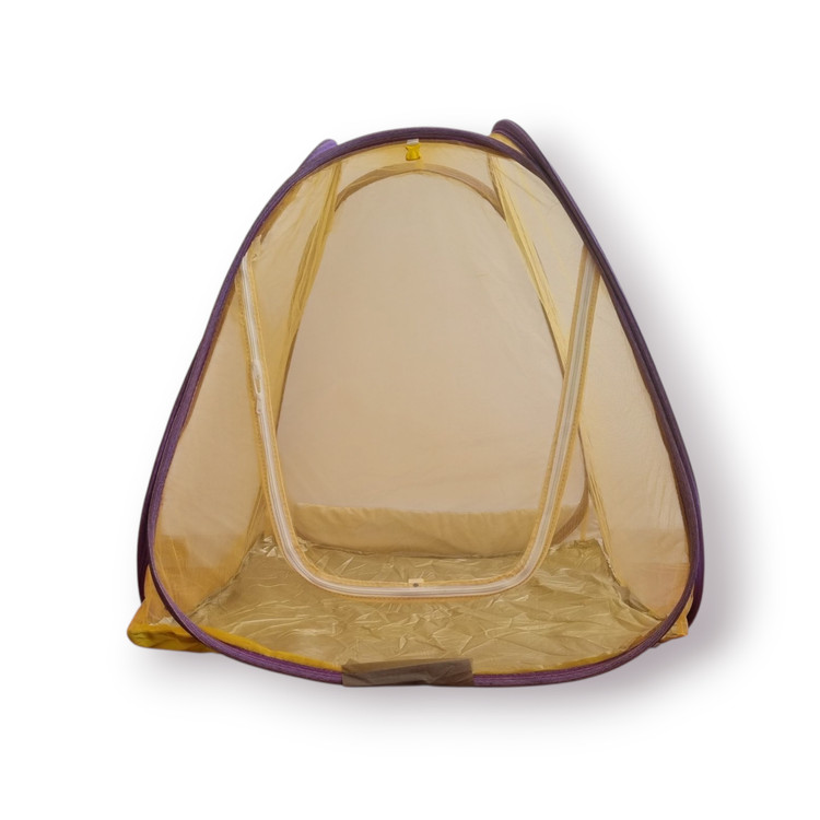 پشهبند نوزاد آپکس با طراحی کمپی، توری حریر ریزبافت و کاور مخصوص حمل – سایز 100 در 100 سانتیمتر