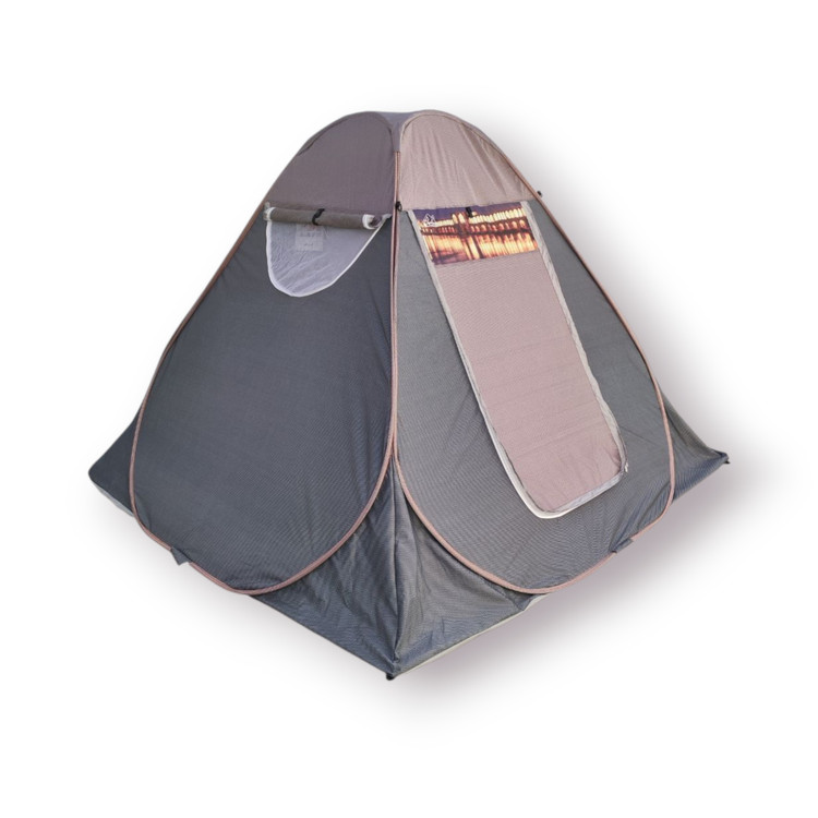 چادر مسافرتی ۱۲ نفره برند Apex با بدنه برزنتی، دو درب، کفی ضدآب، زیپ شماره ۱۰ و ۸ قفل مهار – مناسب سفرهای خانوادگی و گروهی