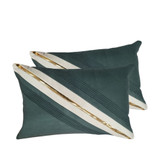 روبالشی مخمل مبلی نواردار جاسمین با زیپ بغل و لایه نمدی