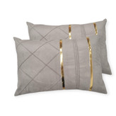 روبالشی مخمل مبلی نواردار جاسمین با زیپ بغل و لایه نمدی