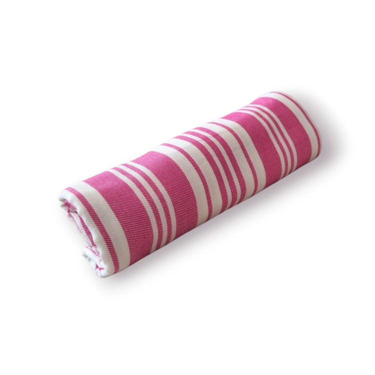 حوله حمام نخی یزدی سایز ۱۸۰×۱۰۰ برند میر جلالی – سبک، جاذب و مناسب استخر، ساحل و سفر