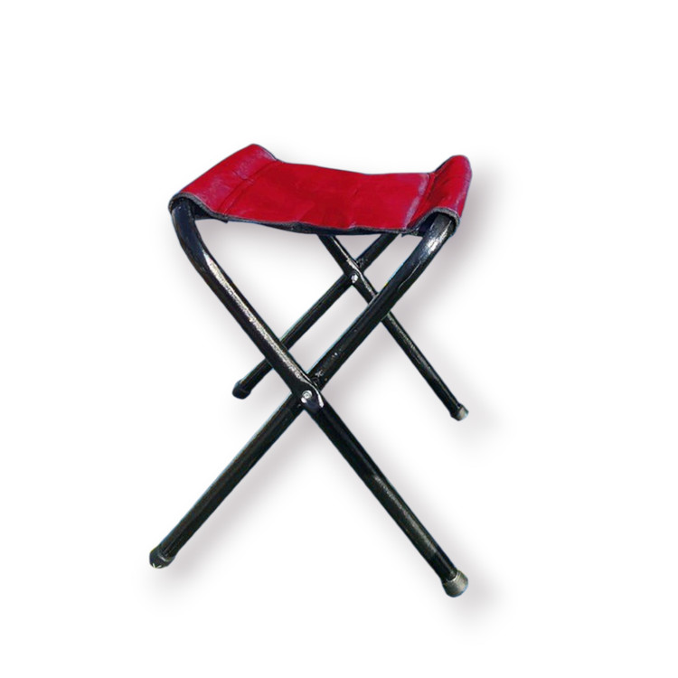 صندلی تاشو سایانا با نشیمن برزنتی، لوله مقاوم، ارتفاع ۴۰ سانتیمتر، سبک و قابل حمل برای سفر و طبیعتگردی