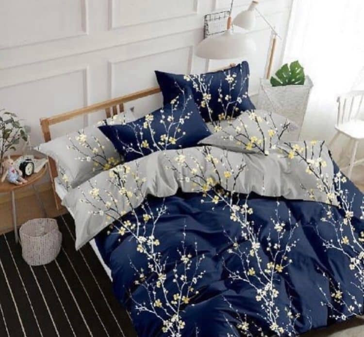 ست روتختی ۶ تکه پیگمنت دونفره شامل لحاف لایکو، روتختی کشدار، دو روبالشی و دو کوسن