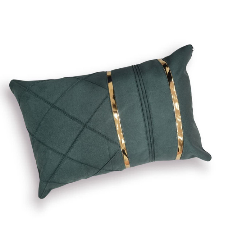 روبالشی پارچه مبلی نوار دوزی شیک و مقاوم در رنگبندی متنوع، مناسب تزئین و محافظت بالش