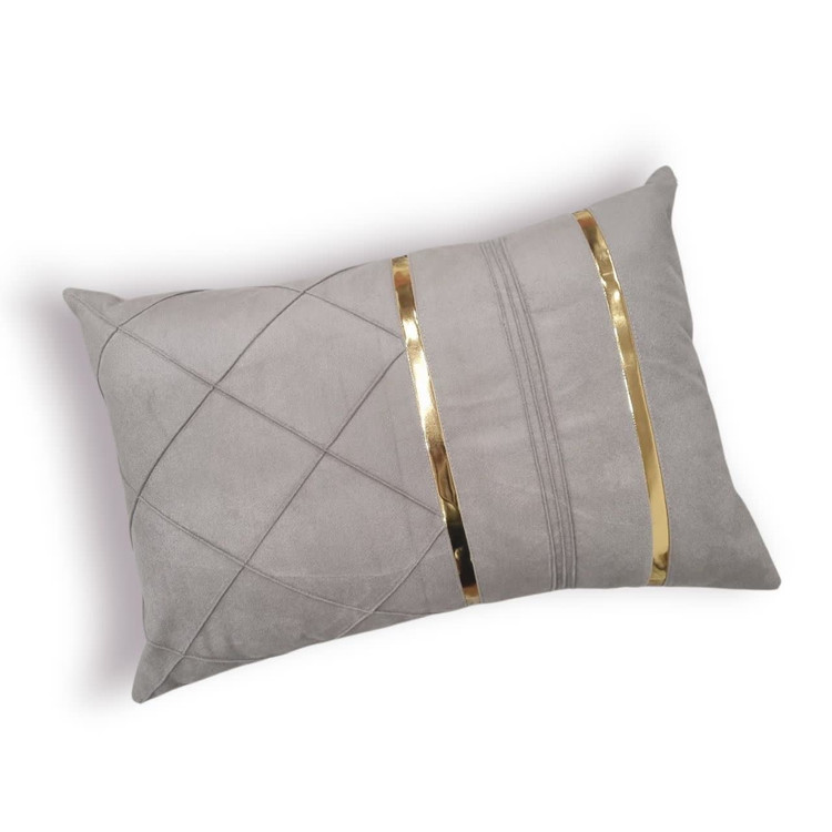 روبالشی پارچه مبلی نوار دوزی شیک و مقاوم در رنگبندی متنوع، مناسب تزئین و محافظت بالش