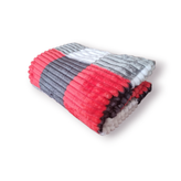 پتو مسافرتی پلیسه یکنفره سانهای (San Hai) سبک، لطیف و مناسب چهار فصل با ابعاد ۲۲۰×۱۶۰ سانتیمتر و وزن ۹۵۰ گرم، مناسب خانه، سفر و کمپینگ