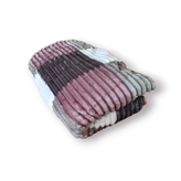 پتو مسافرتی پلیسه یکنفره سانهای (San Hai) سبک، لطیف و مناسب چهار فصل با ابعاد ۲۲۰×۱۶۰ سانتیمتر و وزن ۹۵۰ گرم، مناسب خانه، سفر و کمپینگ