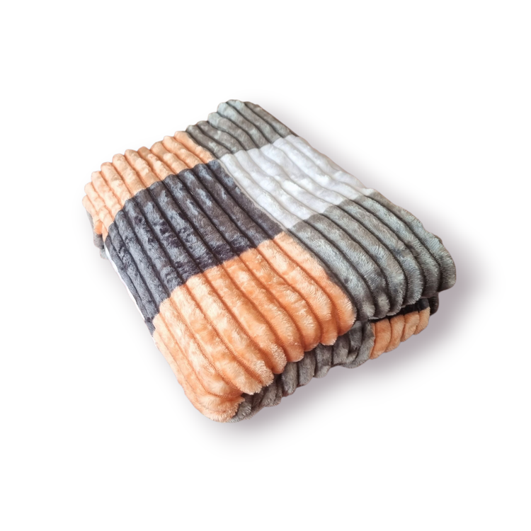 پتو مسافرتی پلیسه یکنفره سانهای (San Hai) سبک، لطیف و مناسب چهار فصل با ابعاد ۲۲۰×۱۶۰ سانتیمتر و وزن ۹۵۰ گرم، مناسب خانه، سفر و کمپینگ