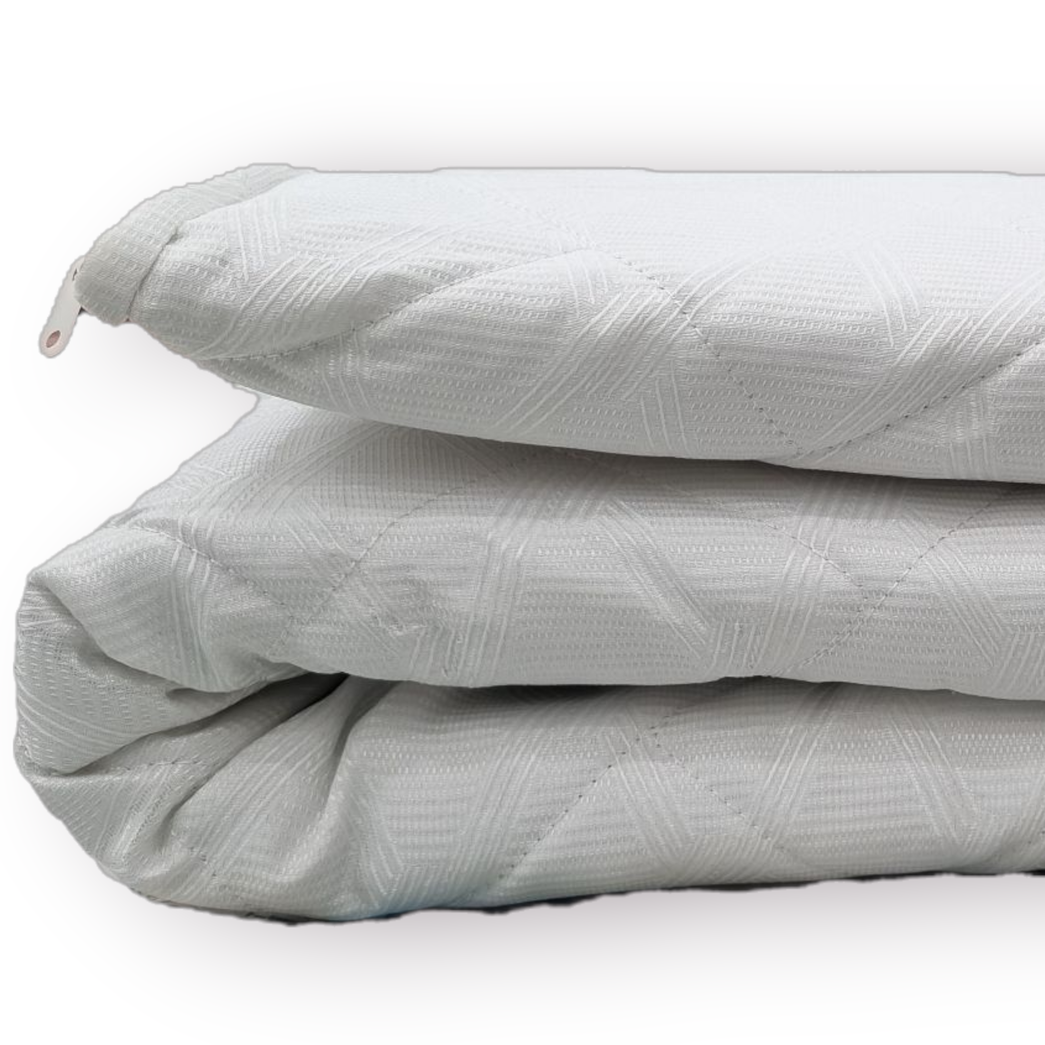 تشک مهمان ژاکارد آلامتو کالا با آکاردئون متراکم و کاور چمدانی زیپ‌دار