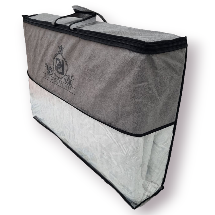 تشک مهمان ژاکارد آلامتو کالا با آکاردئون متراکم و کاور چمدانی زیپدار