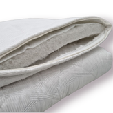 تشک مهمان ژاکارد آلامتو کالا با آکاردئون متراکم و کاور چمدانی زیپدار