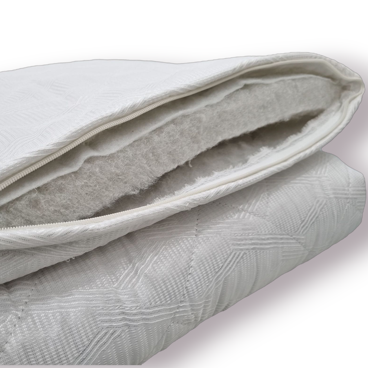 تشک مهمان ژاکارد آلامتو کالا با آکاردئون متراکم و کاور چمدانی زیپدار