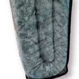 تشک مهمان آلامتو کالا با پارچه میکرو پتینه، روبالشی و کاور چمدانی