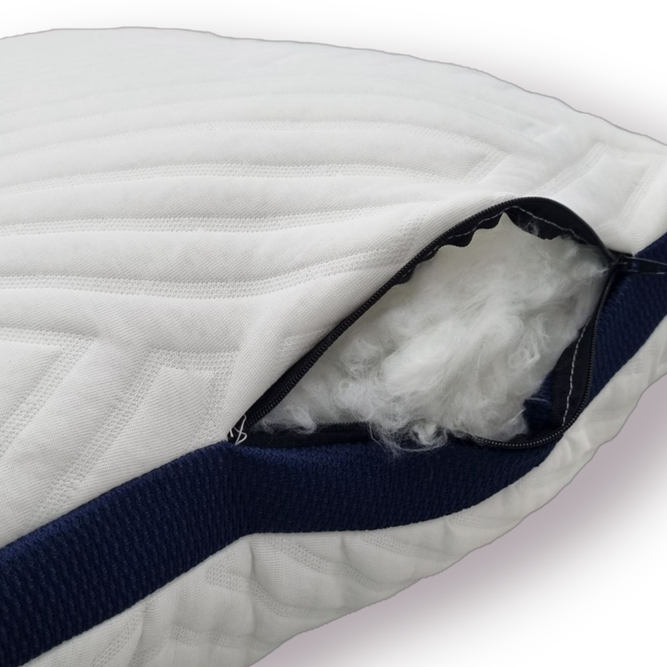 بالش میکروژل با پارچه گردباف تنفسی راشل | مناسب برای خواب راحت