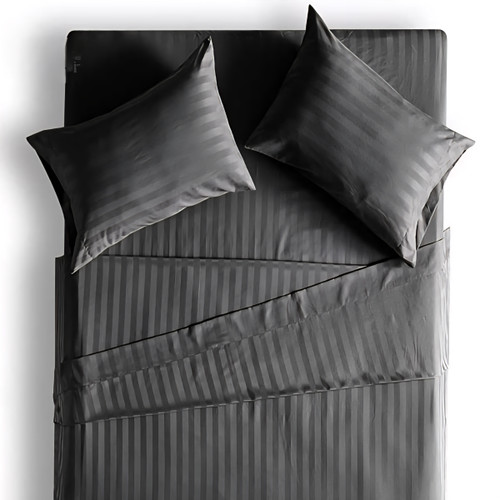 نیمست روتختی هتلی آلامتو کالا از پارچه ژاکارد گرید A کشدوزیشده با روبالشی و دوخت مقاوم