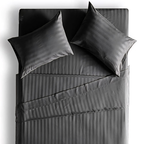 نیمست روتختی هتلی آلامتو کالا از پارچه ژاکارد گرید A کشدوزیشده با روبالشی و دوخت مقاوم