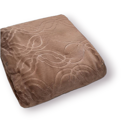 پتو شادیلون یکنفره مدل چیکا نسکافه ای