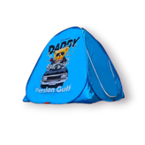 چادر بازی کودک فانتزی با بدنه پلیاستر مقاوم، توری حریر، درب شمعی و فنر فولادی – سایز ۱۳۰×۱۳۰