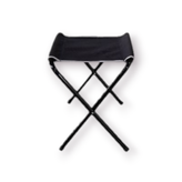 صندلی تاشو ضربدری پایه بلند برند Apex با نشیمن برزنتی، تحمل وزن ۱۰۰ کیلوگرم و طراحی سبک و کمحجم