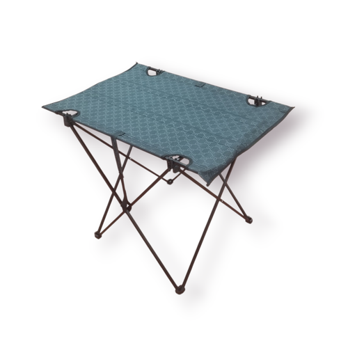 میز تاشو استراکچر برزنتی Apex با پایه فلزی، ابعاد ۷۵×۵۰، ارتفاع ۵۷ سانتیمتر، سبک و قابل حمل