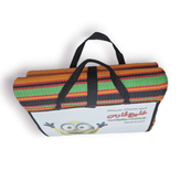 زیرانداز حصیری ۶ یاردی برند زایندهرود با دسته حمل و قفل جمعکن