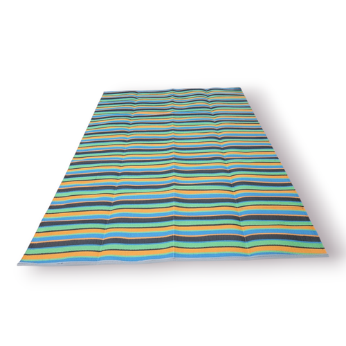 زیرانداز حصیری ۶ یاردی برند زایندهرود با دسته حمل و قفل جمعکن