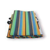 زیرانداز حصیری ۶ یاردی برند زایندهرود با دسته حمل و قفل جمعکن