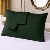 روبالشی ژاکارد پنبهای آلامتو کالا دو عددی با سطح ساتنمانند، زیپ بغل و دوخت تمیز در اندازه استاندارد ۴۷×۶۸ سانتیمتر