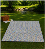 زیرانداز ترکمن سنتی مناسب کمپینگ و استفاده روزمره