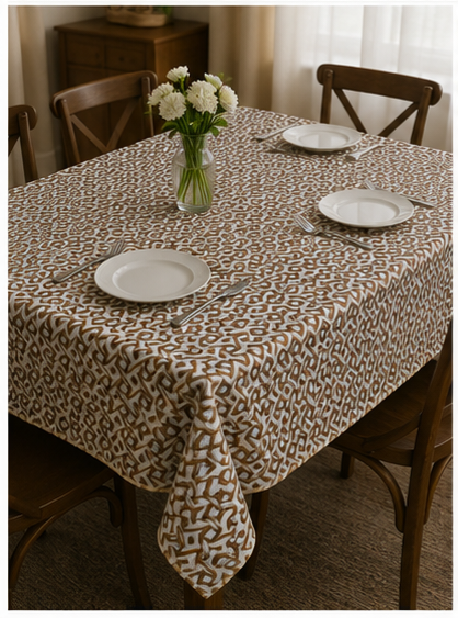 زیر سفره ترکمن با طرح سنتی و پارچه مقاوم PP